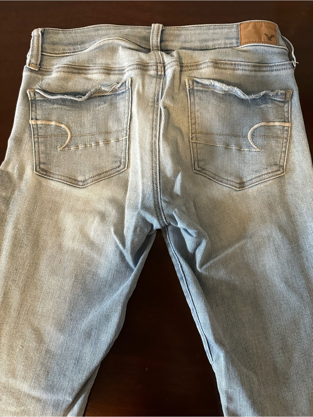 American Eagle Outfitters Light Blue Skinny Jeans